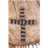 Image 8 : C. 1880 Sioux Beaded Tobacco or Coin Hide Pouch