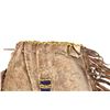 Image 9 : C. 1880 Sioux Beaded Tobacco or Coin Hide Pouch