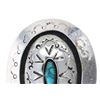 Image 2 : Navajo Sterling Silver Turquoise Shadowbox Buckle