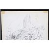 Image 2 : Bob Moore " Up Alder Gulch" Graphite on Paper 1971