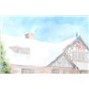 Image 3 : Bigfork Inn Montana Watercolor By Carlotta Barker