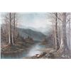 Image 2 : "Mountain Stream" Original Oil On Canvas, LaBonte