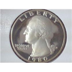 1980-S Washington Quarter Proof