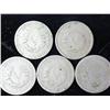 Image 2 : 5 Assorted Liberty "V" Nickels