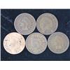 5 Assorted 1890's Indian Head Cents