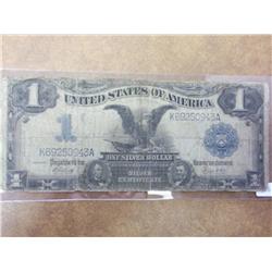 1899 One Dollar Silver Certificate