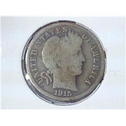 1915-S Barber Dime