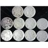 Image 1 : 10 Assorted Dated Buffalo Nickels