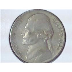 1938-S Jefferson Nickel