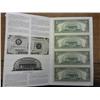 Image 2 : Uncut Sheet Of 4-1995 Five Dollar FRN