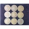 Image 1 : 9 Assorted Indian Head Cents