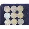 Image 2 : 9 Assorted Indian Head Cents