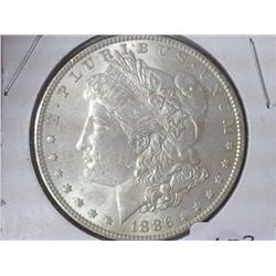 1886 Morgan Silver Dollar (UNC)