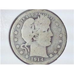 1914 Barber Quarter