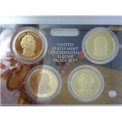 2008 US  Presidential One Dollar Coin Proof Set