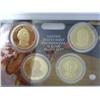 Image 1 : 2008 US  Presidential One Dollar Coin Proof Set