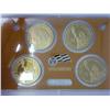 Image 2 : 2008 US  Presidential One Dollar Coin Proof Set