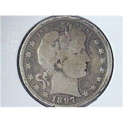 1897 Barber Quarter