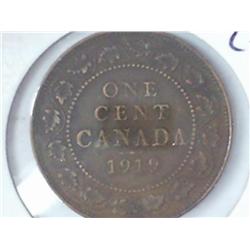 1919 Canada Large One Cent