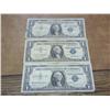 Image 1 : 3- 1957 One Dollar Silver Certificates