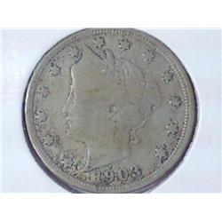 1903 Liberty "V" Nickel
