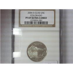 2006-S Colorado Quarter NGC PF69 Ultra Cameo