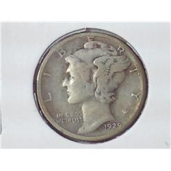 1929-S Mercury Dime