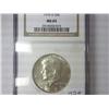 Image 1 : 1970-D Kennedy Half NGC MS65