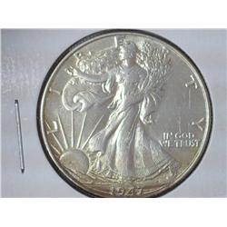 1947 Walking Liberty Half Dollar
