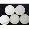 Image 2 : 5 Assorted Liberty "V" Nickels