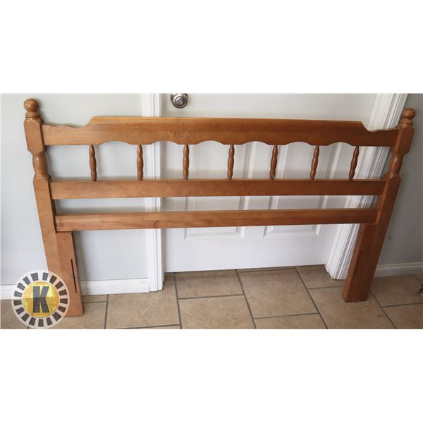 VINTAGE/ ANTIQUE QUEEN SIZE HEADBOARD
