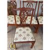 Image 2 : LOT OF SIX VINTAGE/ ANTIQUE DINING CHAIRS