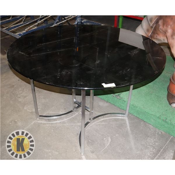 ESTATE GLASS TOP TABLE