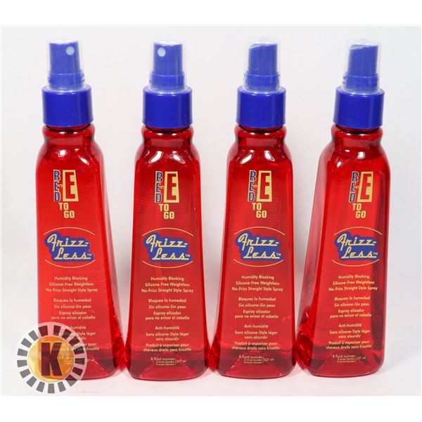 4 8OZ RED-E TO GO FRIZZ-LESS STRAIGHT STYLE SPRAY