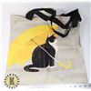 NEW KITTY GRAPHIC SHOULDER TOTE