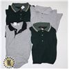 Image 1 : GOLF SHIRTS EXTRA LARGE PACK OF 4 ASSORTED COLORS