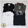 Image 1 : GOLF SHIRTS SMALL PACK OF 4 ASSORTED COLORS