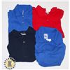 Image 1 : GOLF SHIRTS LARGE PACK OF 4 ASSORTED COLORS