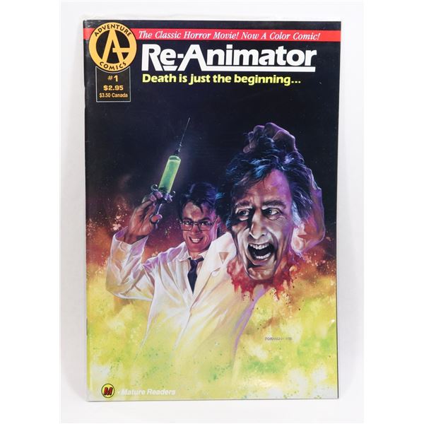 ADVENTURE COMICS  RE-ANIMATOR #1