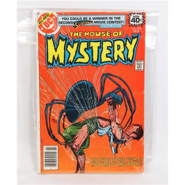 DC THE HOUSE OF MYSTERY NO.265