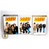 LOT OF 3 SEINFELD SEASONS DVD