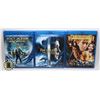 LOT OF 2 PERCY JACKSON FILMS & PETER PAN BLURAY