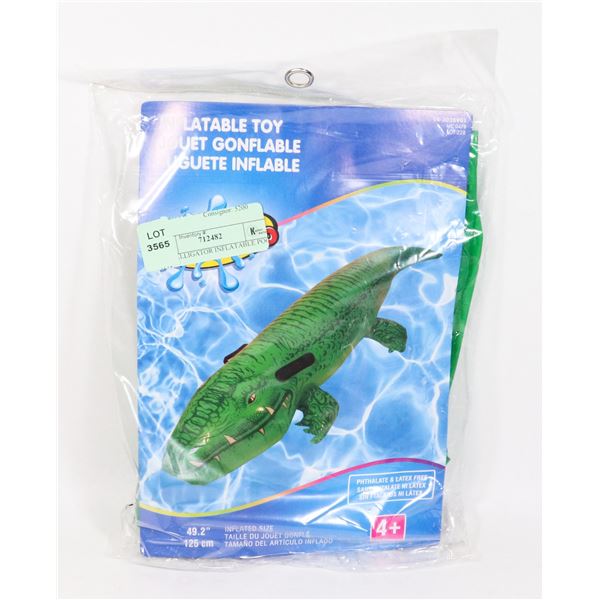 NEW ALLIGATOR INFLATABLE POOL TOY