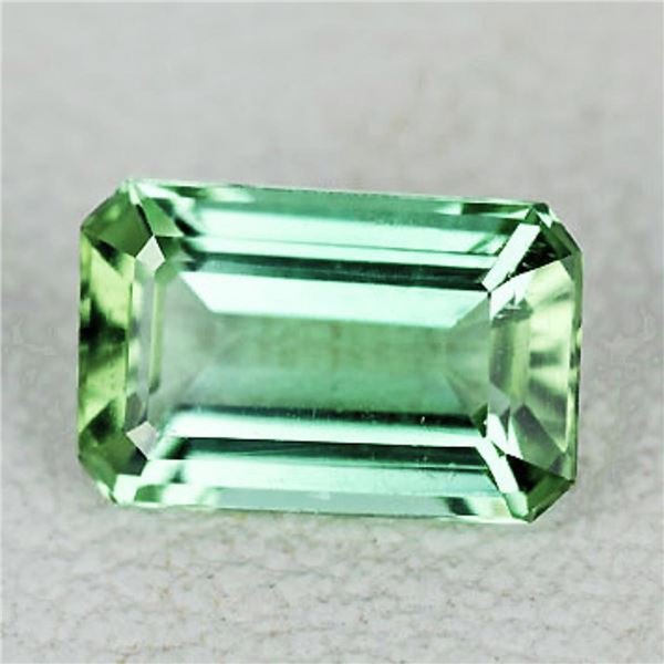 Natural Mint Green Tourmaline 2.70 Ct {Flawless-VVS}
