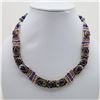 Image 1 : Tibet Natural Stone Tribal Queen Royal Necklace