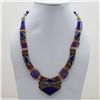 Image 1 : Tibet Natural Stone Tribal Queen Royal Necklace