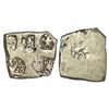 Image 1 : Ancient India: Imperial Magadhan silver punch-marked Karshapana coin, GH series VII-584, 3.33g.