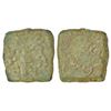 Image 1 : Ancient India: Ancient Malwa - post-Mauryan copper coin, not listed in PAIC, 1.90g.