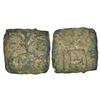 Image 1 : Ancient India: Ancient Haryana - copper coin of 'Agodaka' city-state, not listed in PAIC, 0.58g.