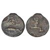 Image 1 : Ancient India: Ancient Saketa region - copper coinage of Ayodhya area, PAIC 1037, 1.85g.